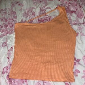 Linen rose botique off the shoulder tank top